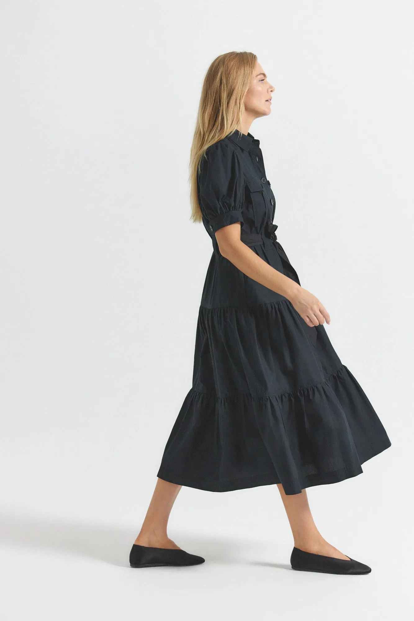 Buffy Utility Dress - Black