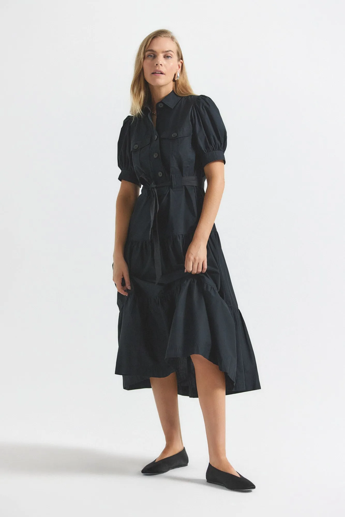 Buffy Utility Dress - Black