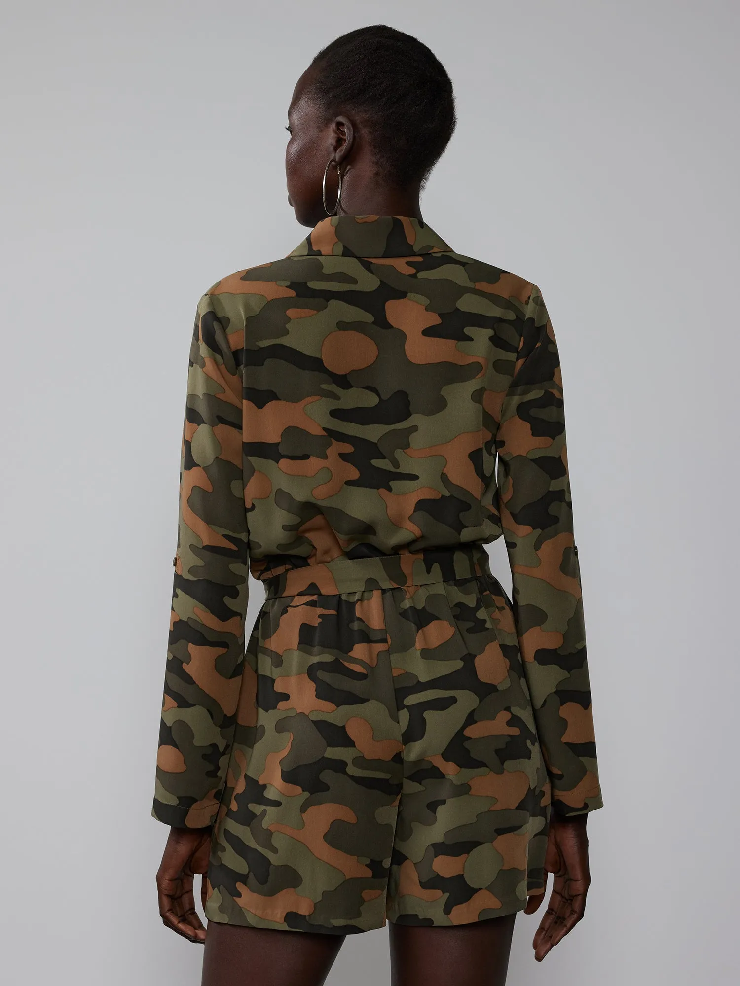 Camouflage Utility Romper