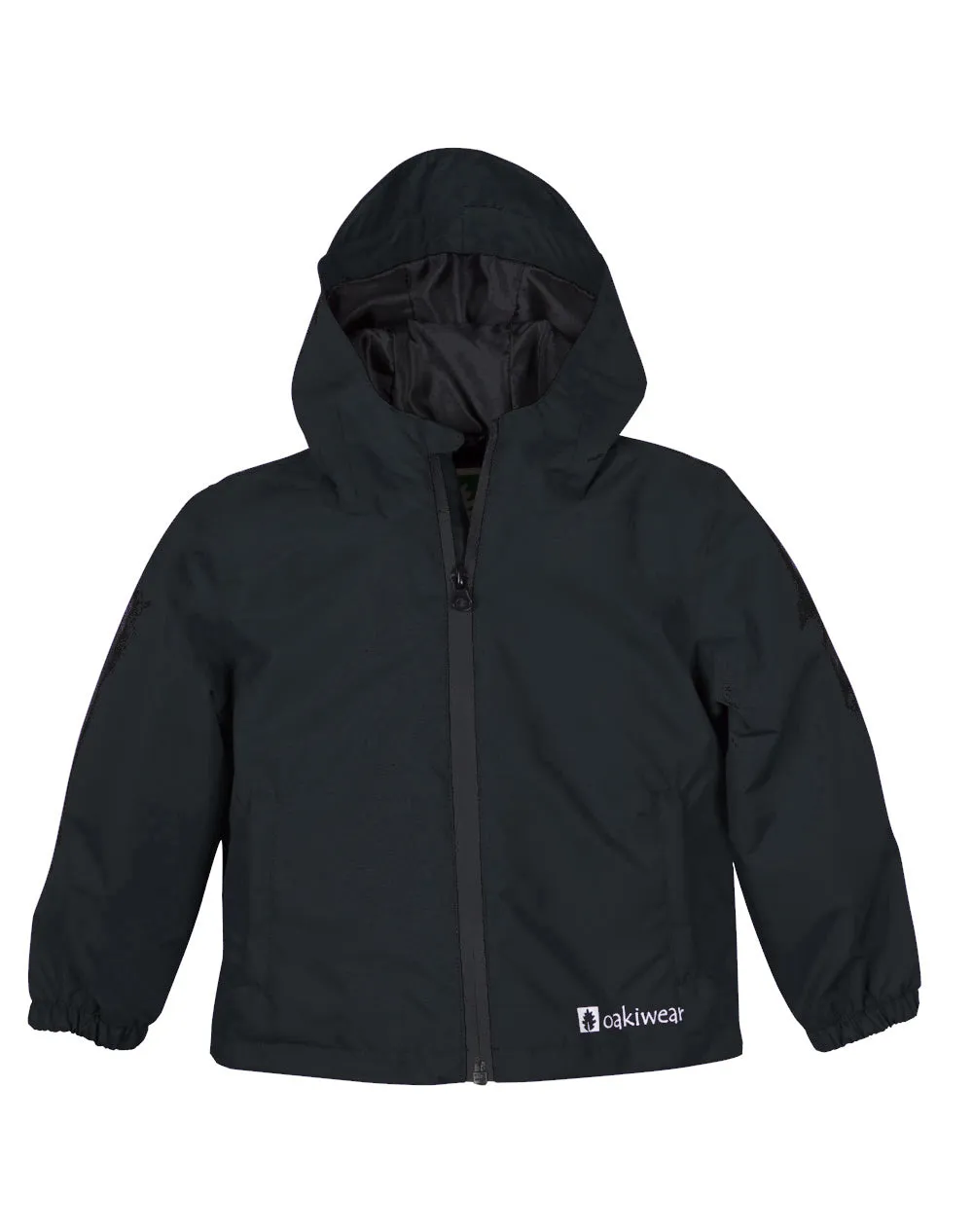 Children's Waterproof Shell Jacket, Black