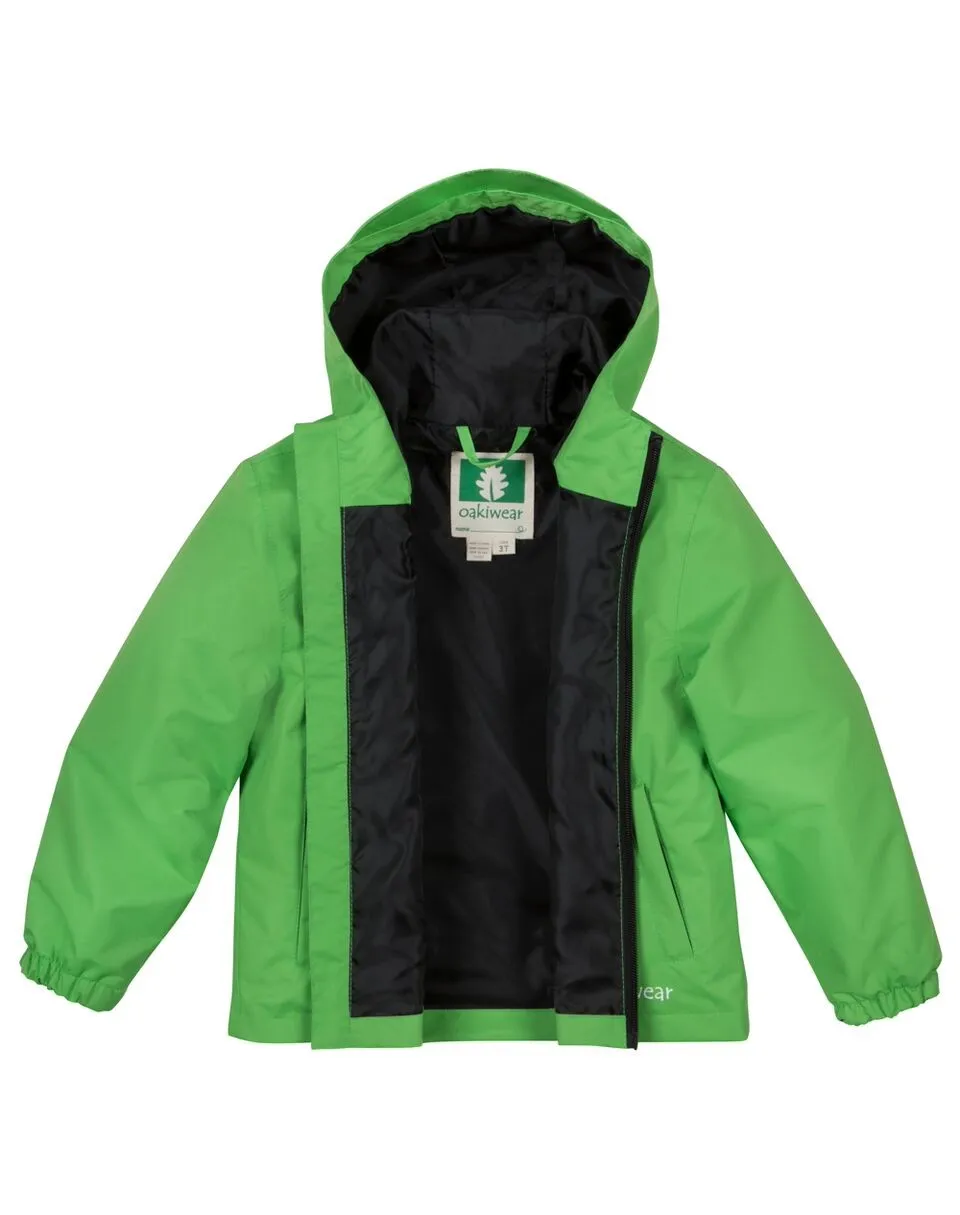 Children's Waterproof Shell Jacket, Valley Green