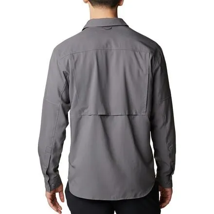 Columbia Men's Silver Ridge Utility Lite Long Sleeve Shirt in City Gray