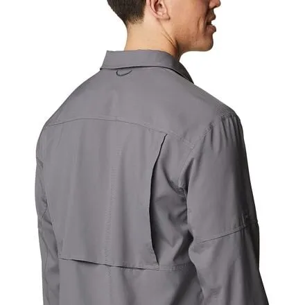 Columbia Men's Silver Ridge Utility Lite Long Sleeve Shirt in City Gray