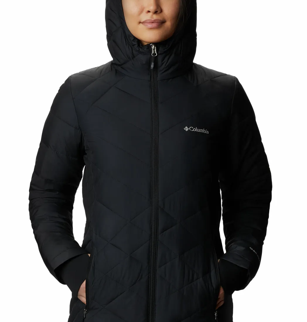 Columbia Womens Heavenly Long Hooded Full Zip Jacket