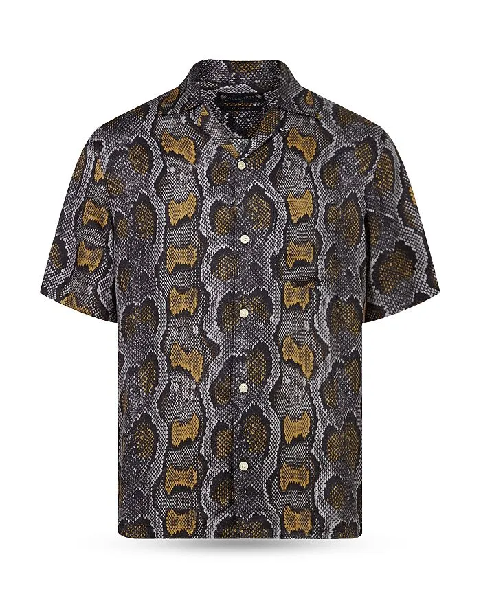 Copperhead Print Short Sleeve Hiking Shirt ALLSAINTS