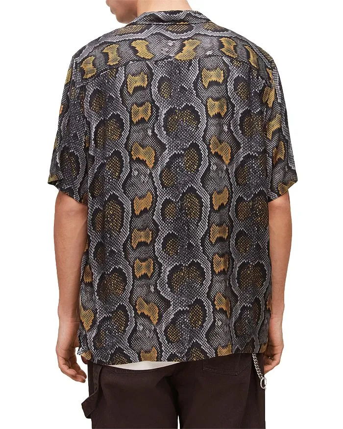 Copperhead Print Short Sleeve Hiking Shirt ALLSAINTS