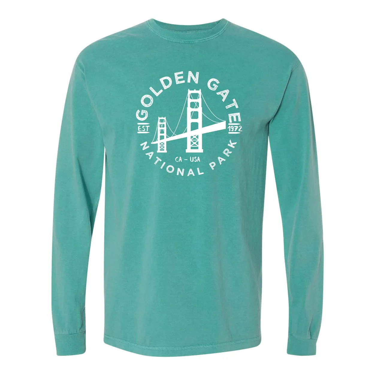 Golden Gate National Park Comfort Colors Long Sleeve T Shirt