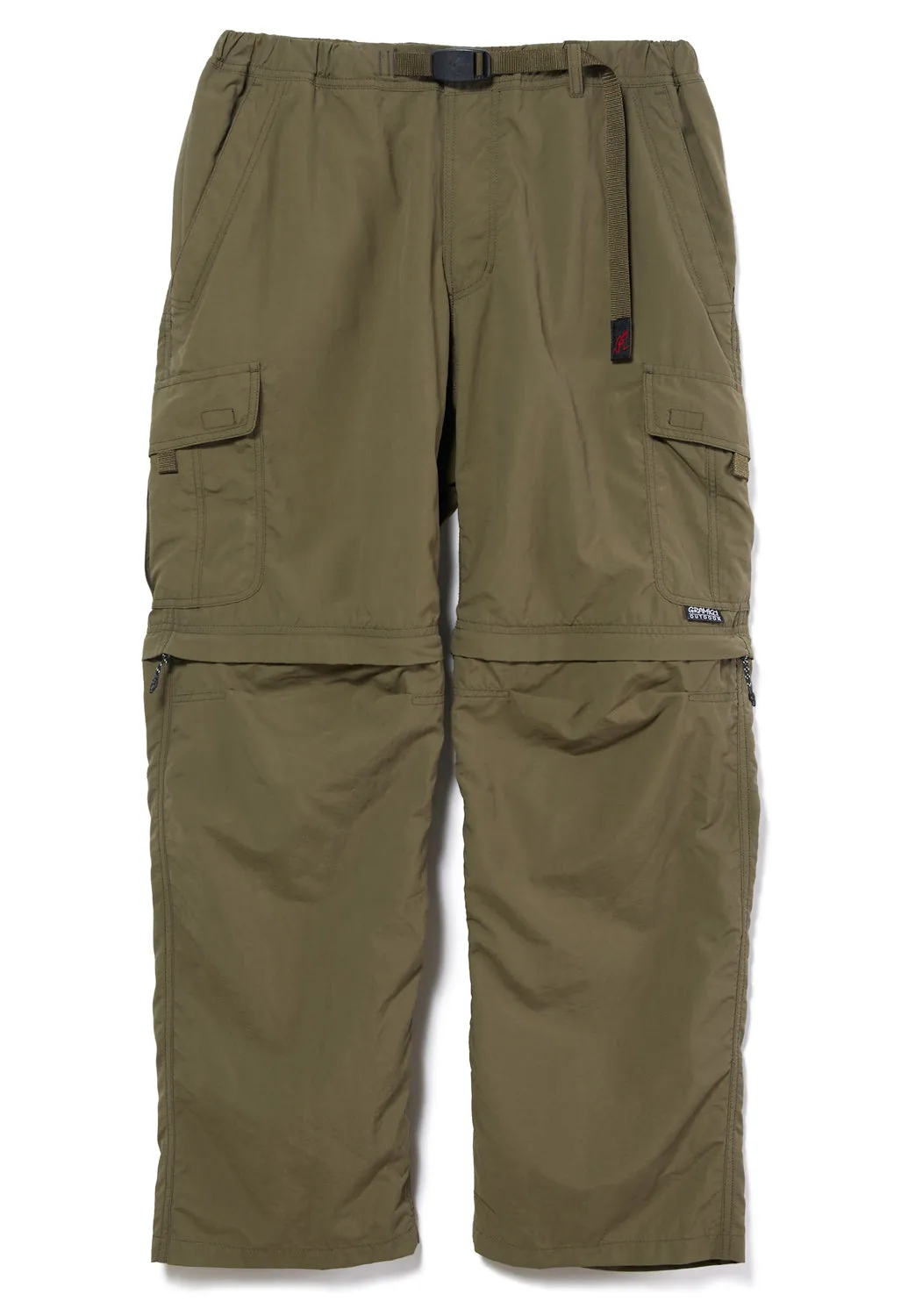 Gramicci Men's Convertible Micro Ripstop Pants - Army Green