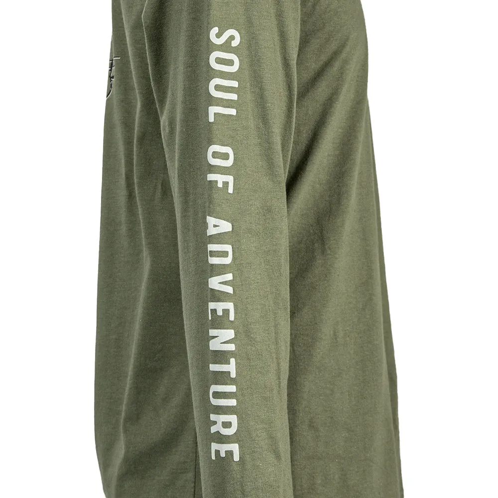 Graphic Tee | Big Game | Military Green