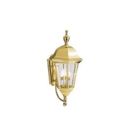 Grove Mill 9489PB - Outdoor Wall Lantern, 3Lt