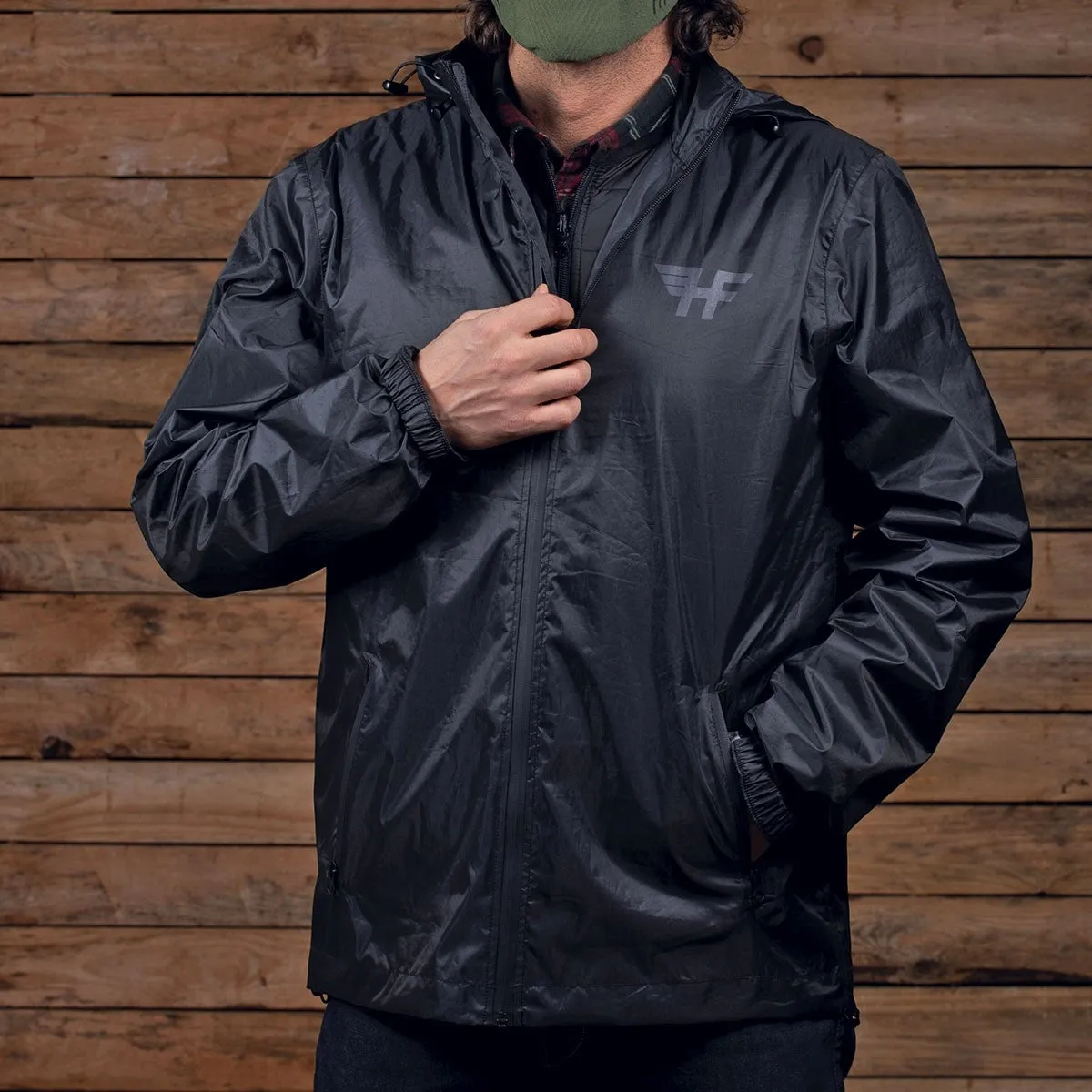 Holyfreedom Rain Jacket Black