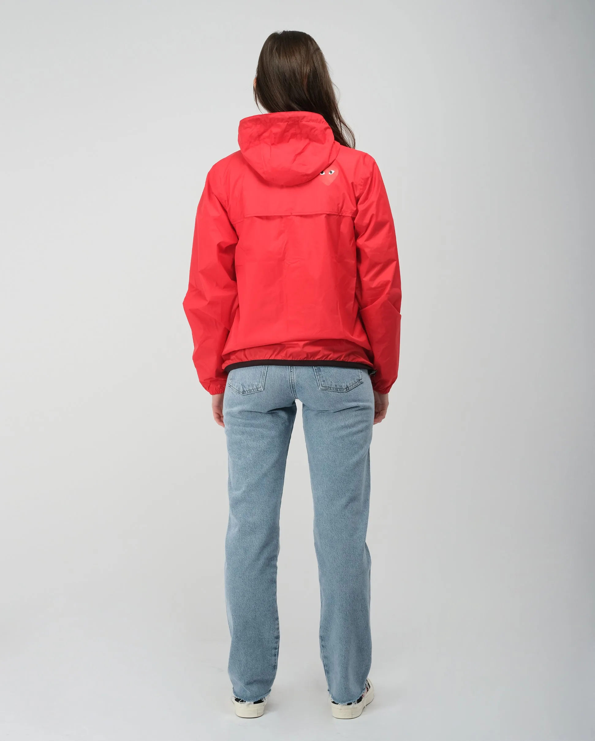 J501 K-WAY HOODIE / RED