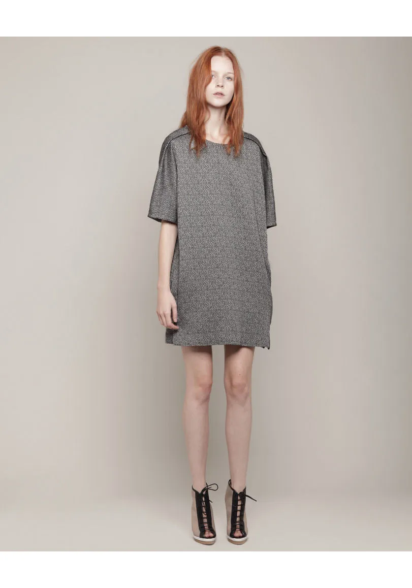 Jacquard Utility Dress