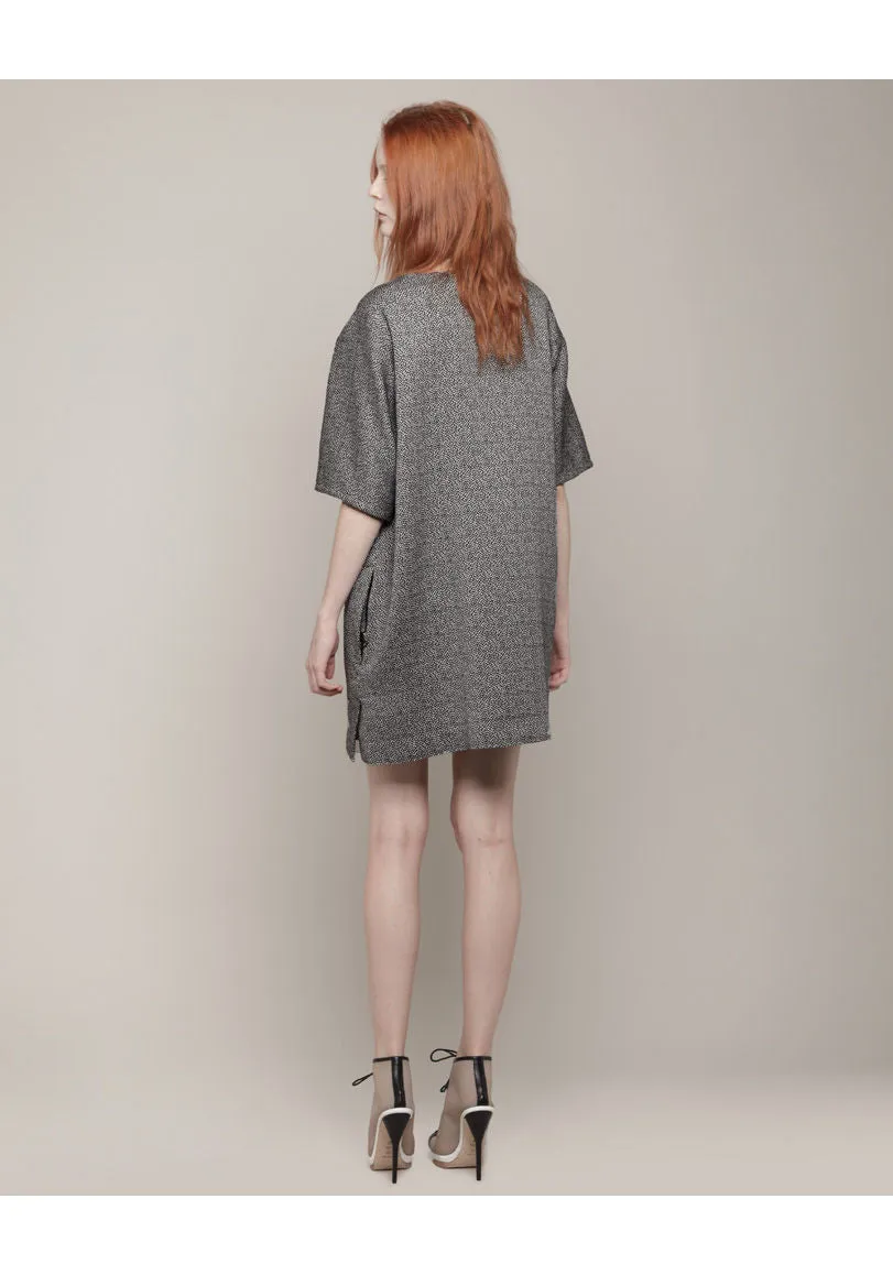 Jacquard Utility Dress