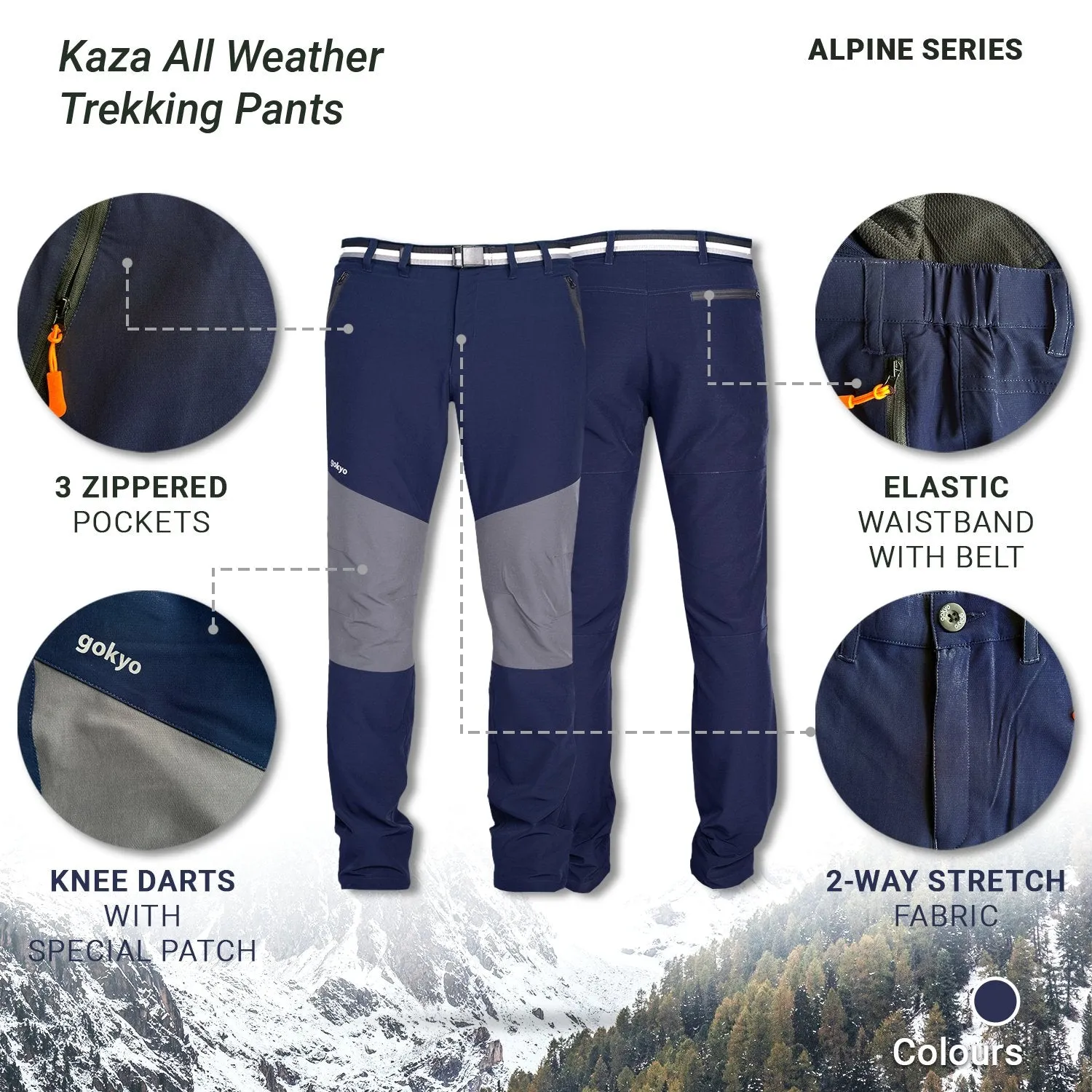 Kaza All Weather Trekking Pants