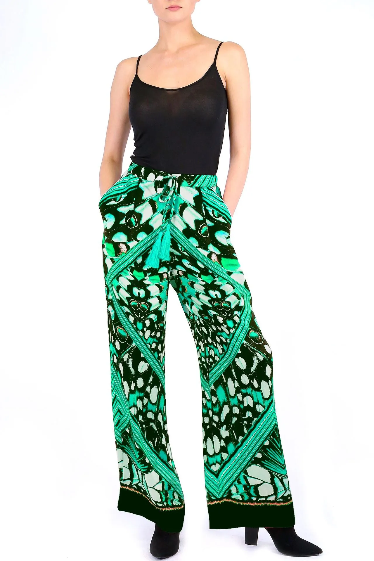 Lounge Pants Butterfly Print