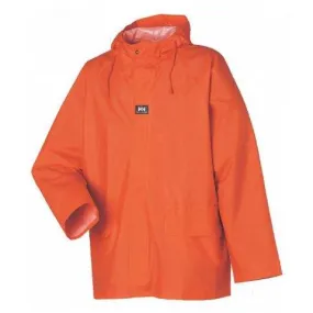 Mandal, Hooded, PVC, Rain Jacket, Orange- Helly Hansen