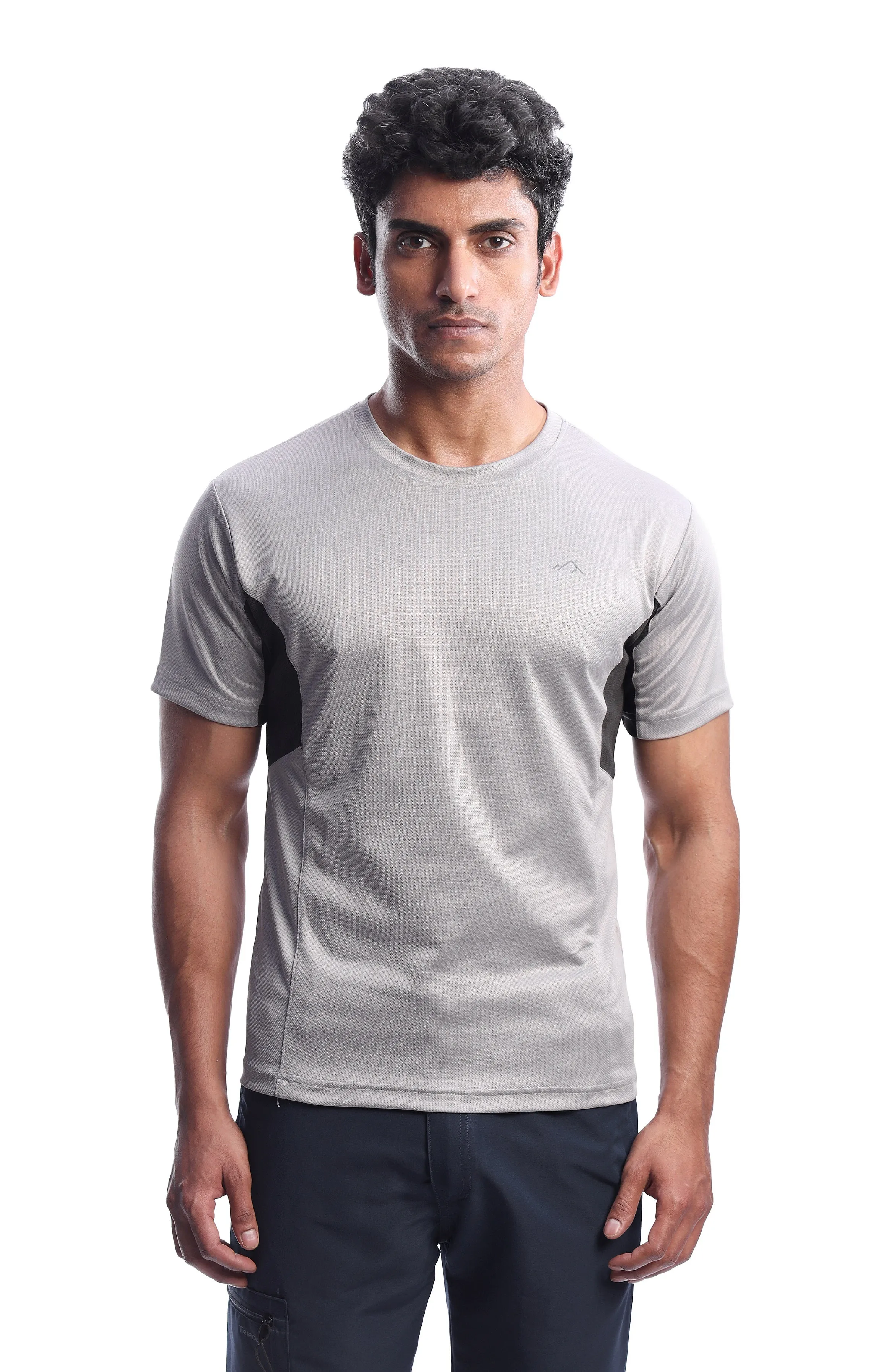 Outdoor Sportswear T-Shirt for Hiking, Running and Gyming | Grey