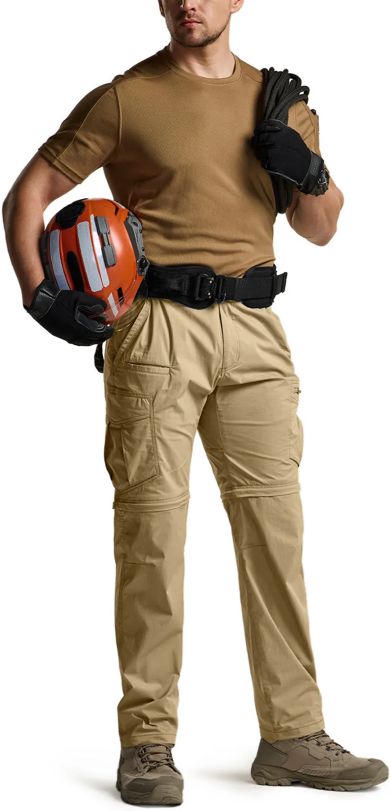 Runyon Convertible Cargo Pants with Belt [TXP410]