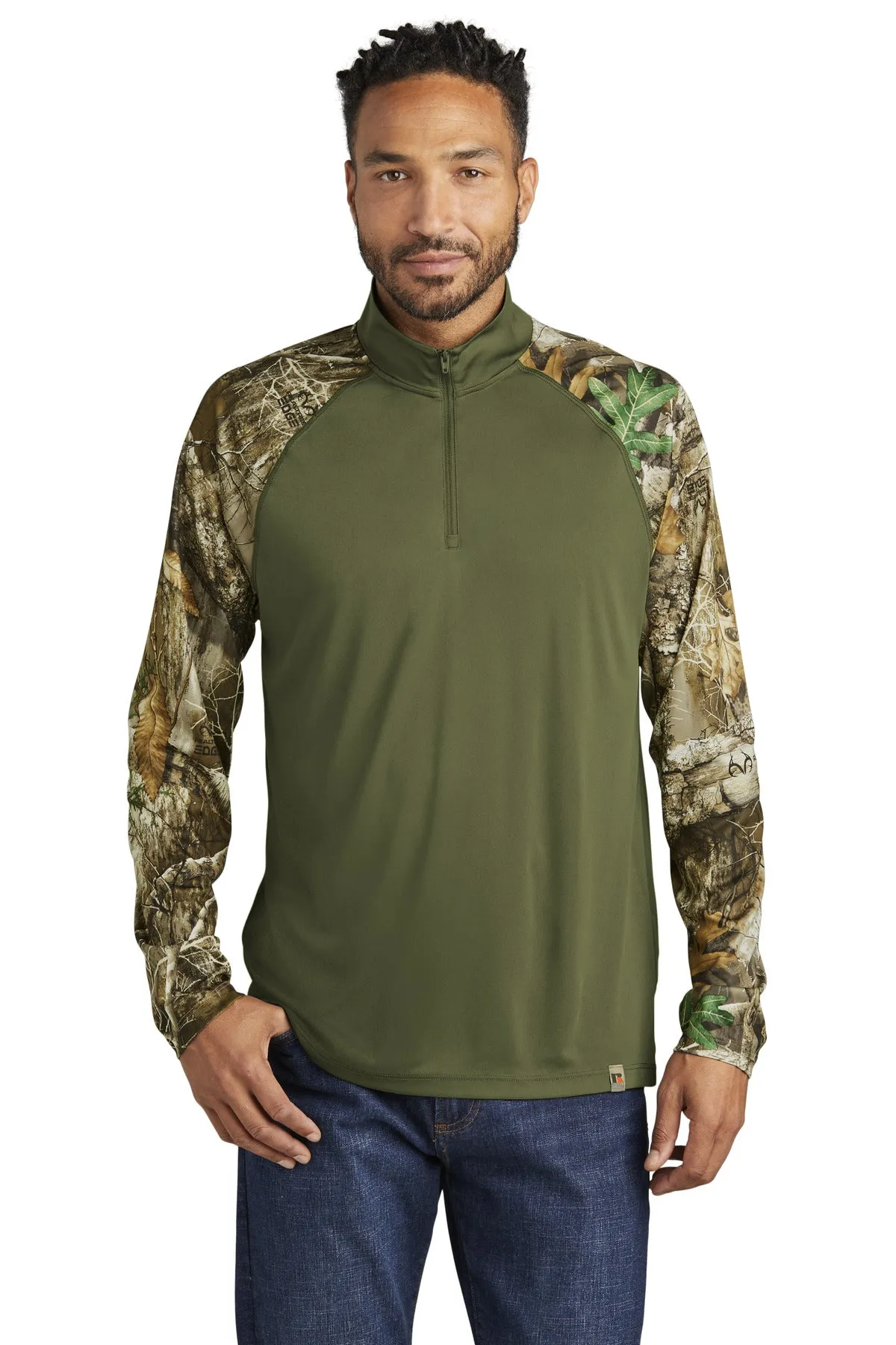 Russell Outdoors™ Realtree Colorblock Performance 1/4-Zip RU152