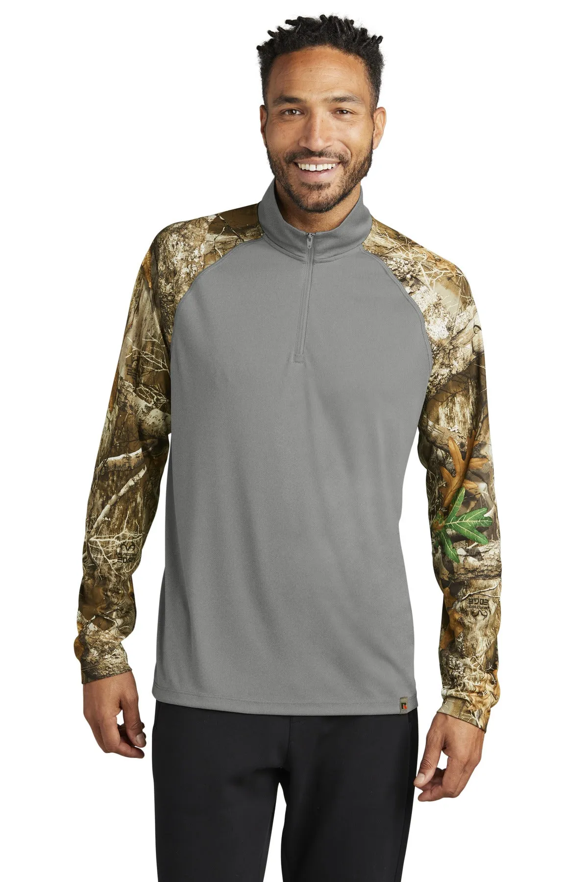 Russell Outdoors™ Realtree Colorblock Performance 1/4-Zip RU152