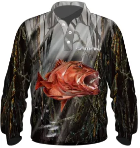 Samaki Mangrove Jack Adult Fishing Shirts