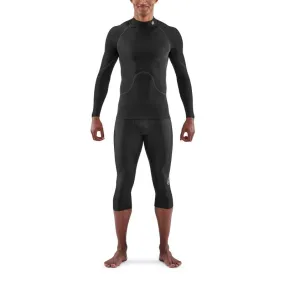 Skins Men's Compression Thermal Long Sleeve Tops 3-Series - Black