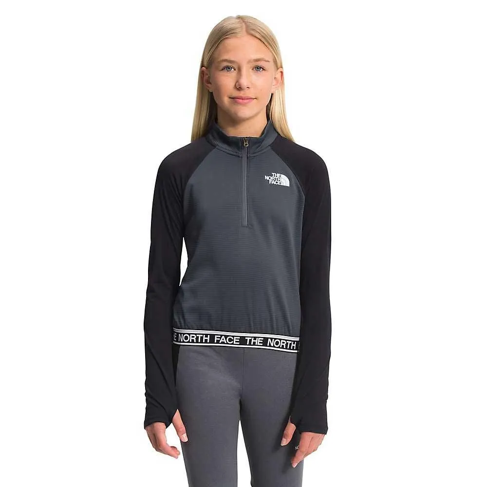 The North Face Girls' Reactor Thermal 1/4 Zip Top