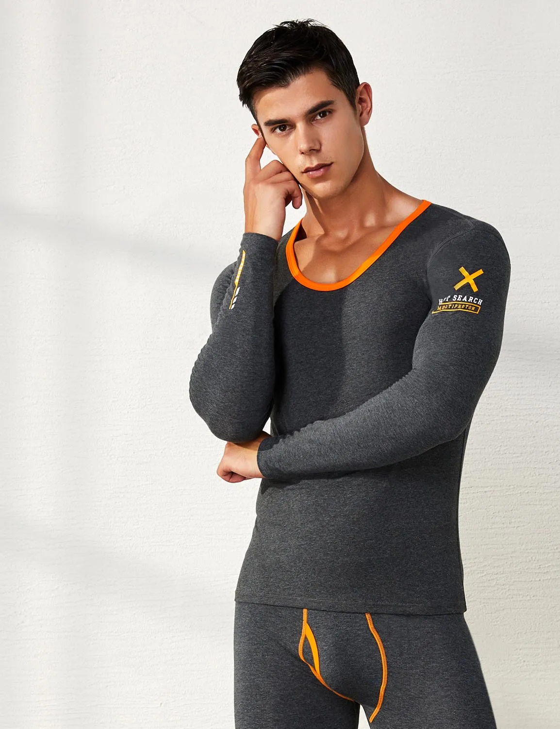 Thermal Crew Neck Baselayer Long Sleeve Tops 81201