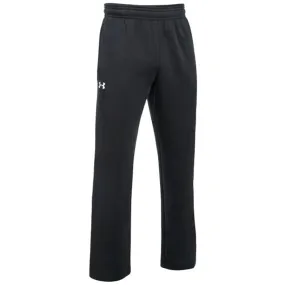 Under Armour Men's Black Hustle Fleece Pant