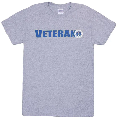 Veteran US Air Force T-Shirt Grey