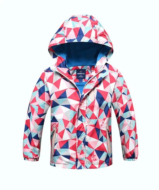 Waterproof Geometric Jacket