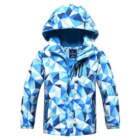 Waterproof Geometric Jacket