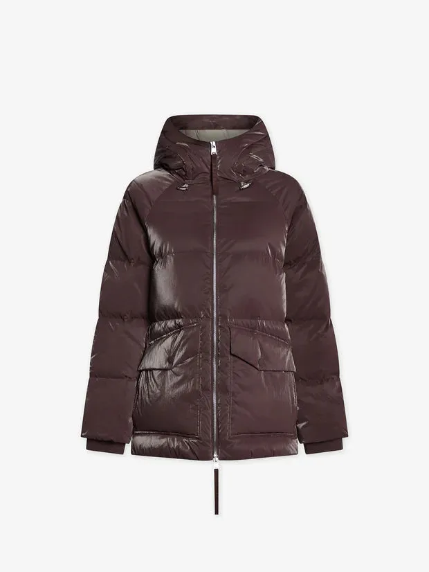 Women's Mid-Length Oversized Puffer Jacket By TJS