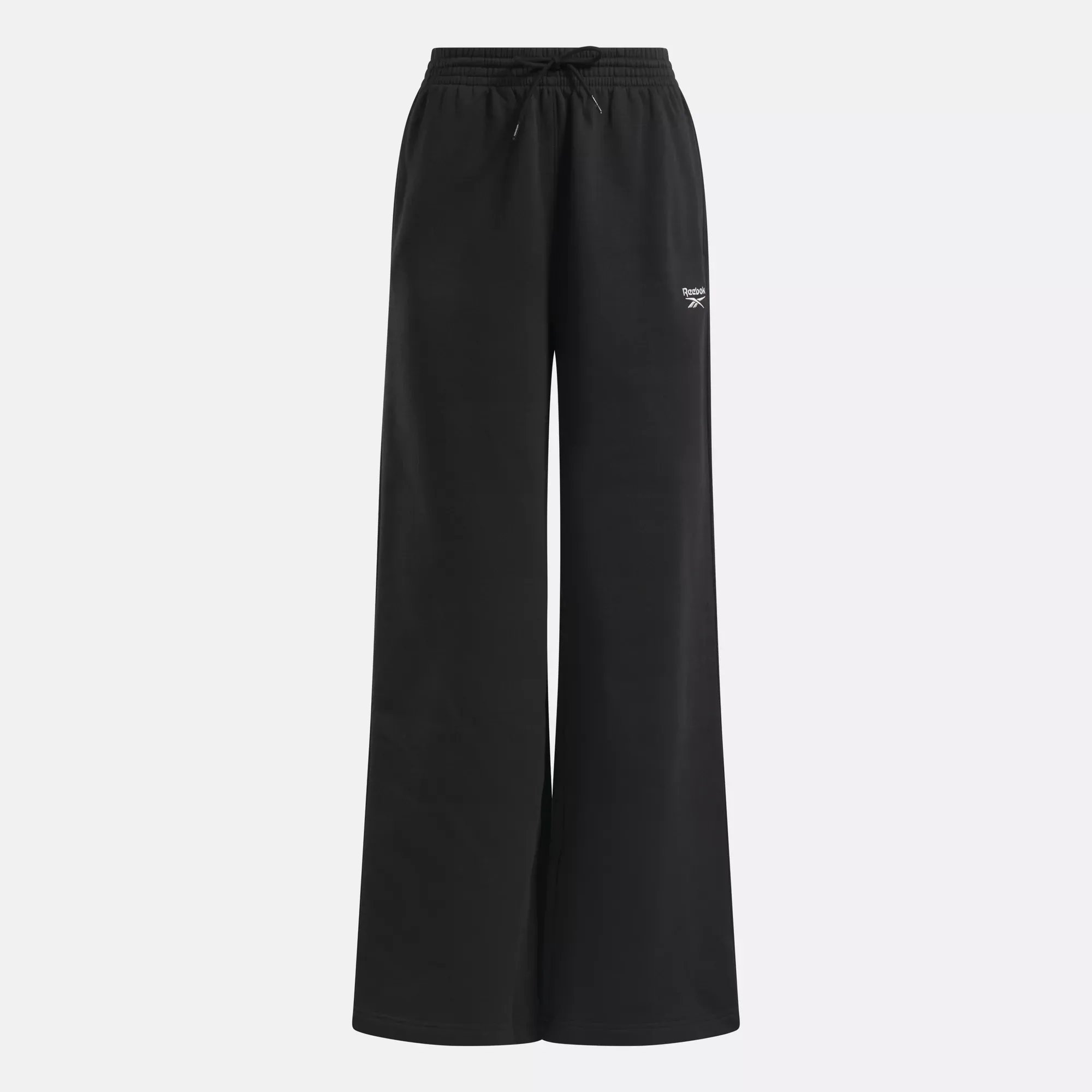 Women's Reebok Identity Small Logo Fleece Wide Leg Pants